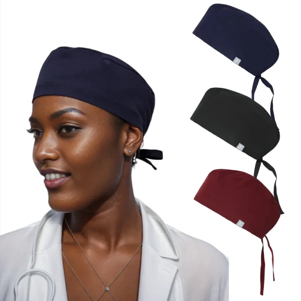 Hair Care Hospital - Topi bedah medis 100% katun warna