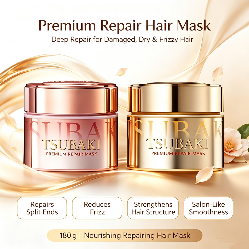 Hair Care Tsubaki - TSUBAKI Premium Repair Mask Memperbaiki Rambut