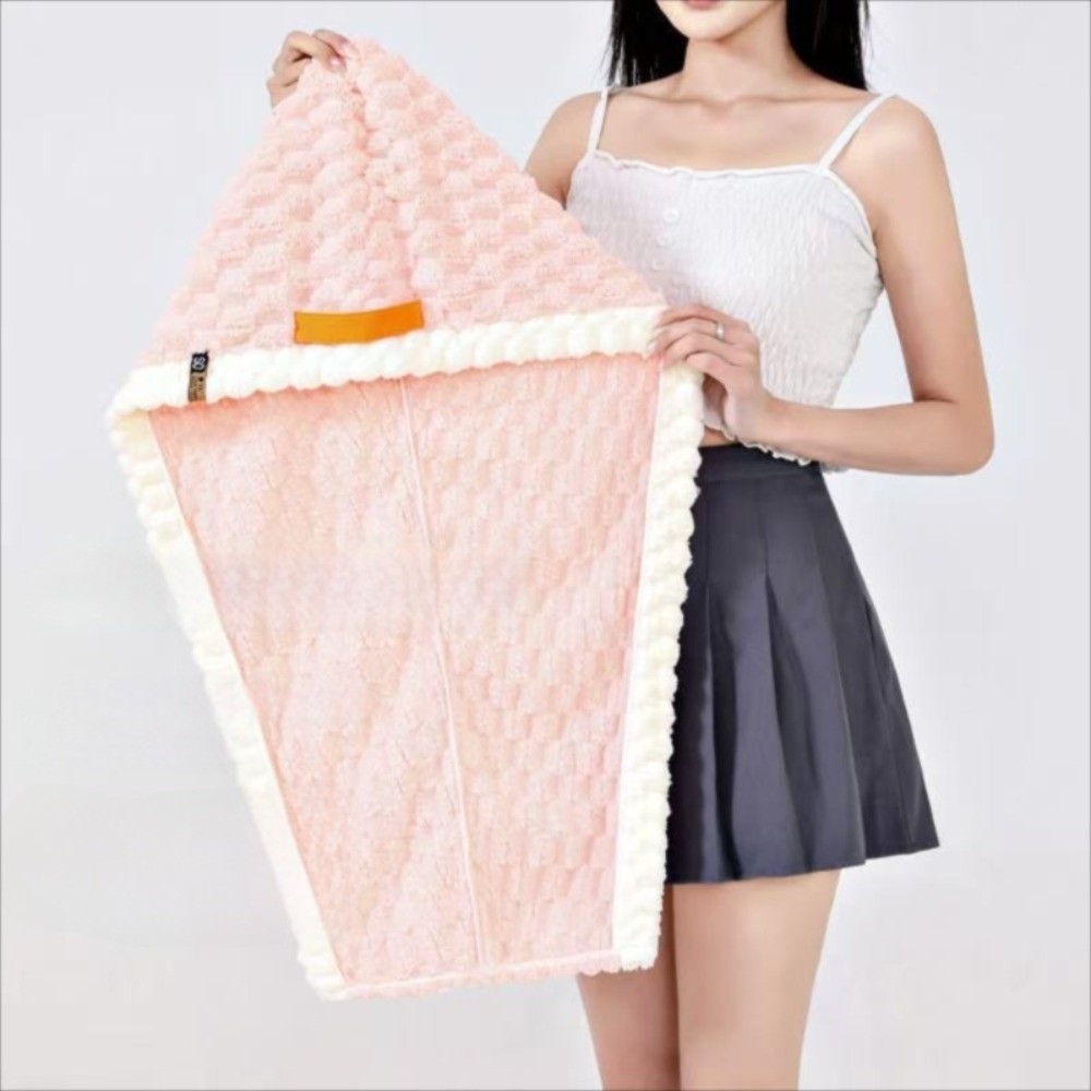 Hair Turban Towel - Handuk Rambut Cepat Kering Ukuran Ekstra