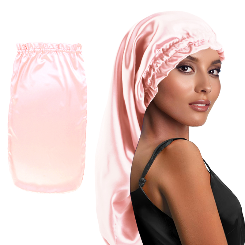Hair Care Long Hair - Topi Tidur Satin Panjang Wanita Baru