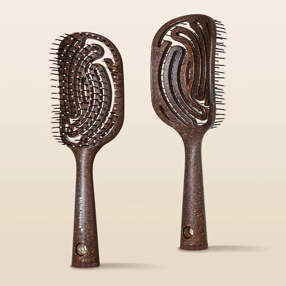 Hair Care Gift - Sisir Pijat Rambut Bulu Nilon Sikat