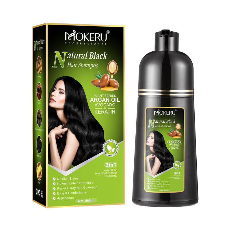 Mokeru Sampo warna rambut Kera - Argan Oil Treatment ulasan dan harga
