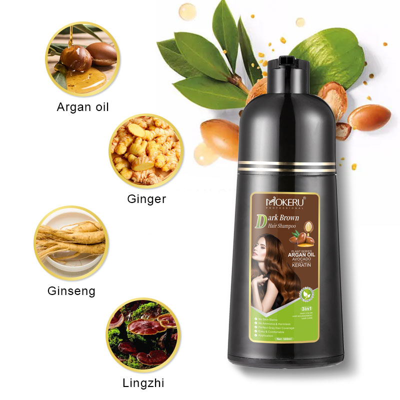Mokeru Sampo warna rambut Kera - Argan Oil Treatment ulasan dan harga