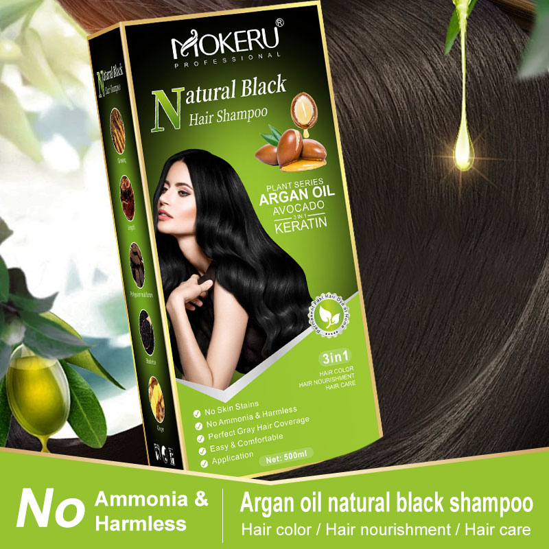 Mokeru Sampo warna rambut Kera - Argan Oil Treatment ulasan dan harga