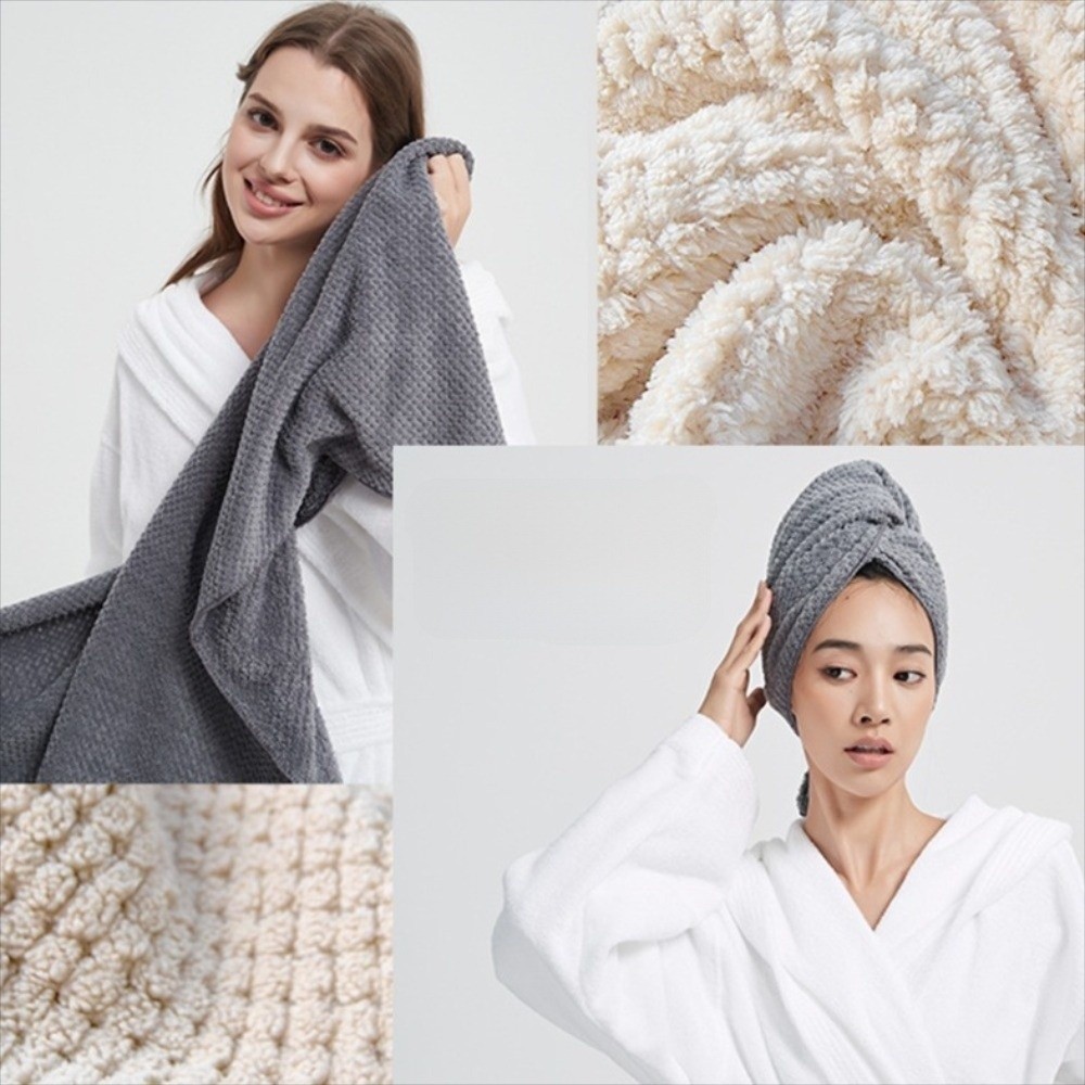 Handuk Rambut Mikrofiber Ultra - Hair Turban Towel ulasan dan harga