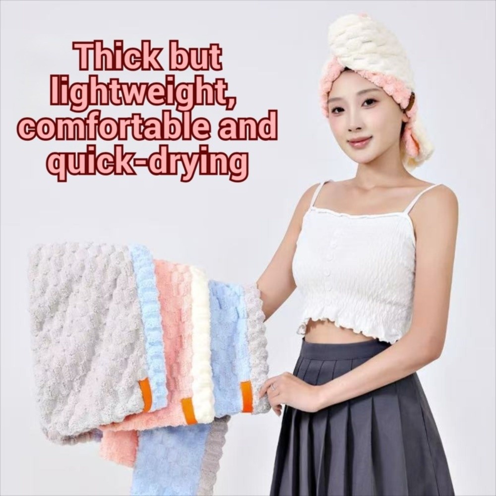 Handuk Rambut Cepat Kering Uku - Hair Turban Towel ulasan dan harga