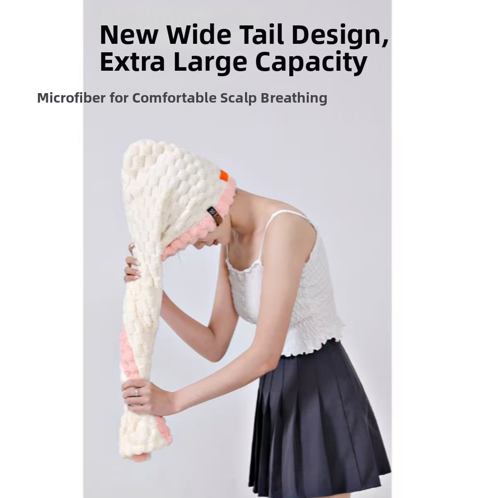 Handuk Rambut Cepat Kering Uku - Hair Turban Towel ulasan dan harga