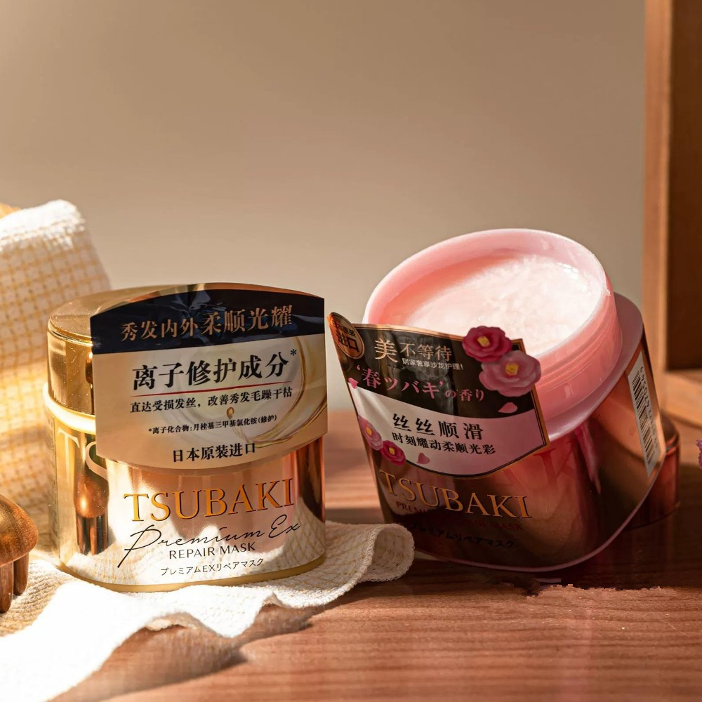 Masker Rambut Perawatan Premiu - Hair Care Tsubaki ulasan dan harga