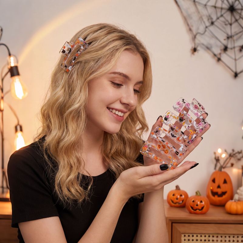 4pcs/set Jepit Rambut Hallowee - Hair Care Gift Set ulasan dan harga