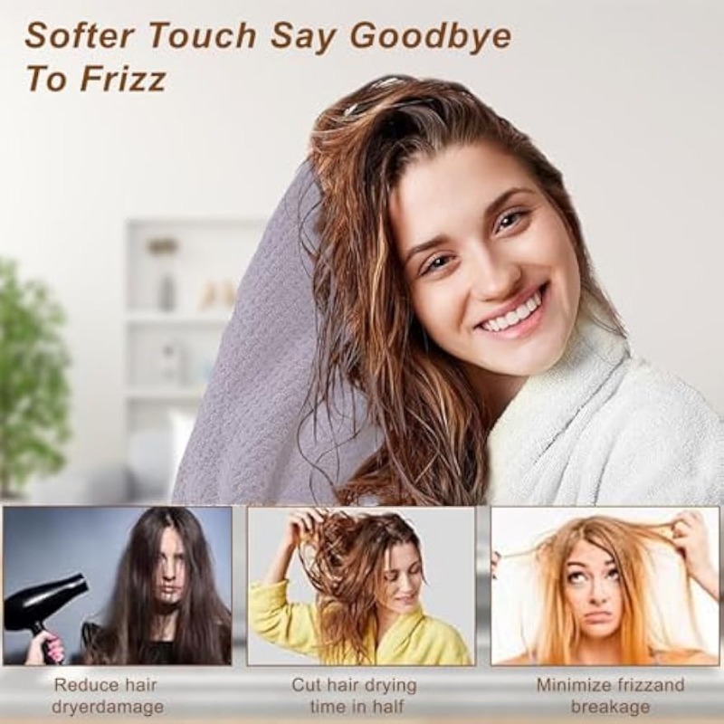 Handuk Rambut Super Serap Cepa - Hair Turban Towel ulasan dan harga