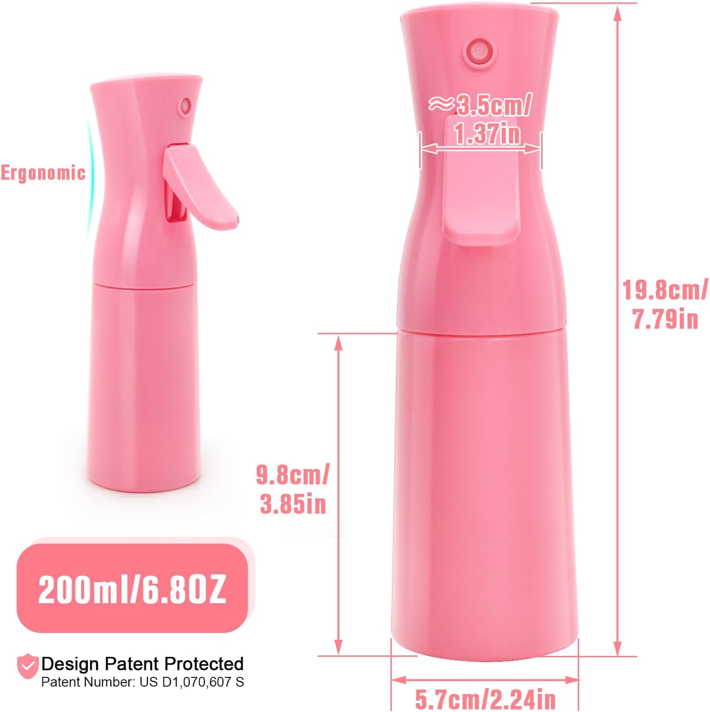 2 Buah Botol Semprot Wig, Semp - Hair Care Gift ulasan dan harga