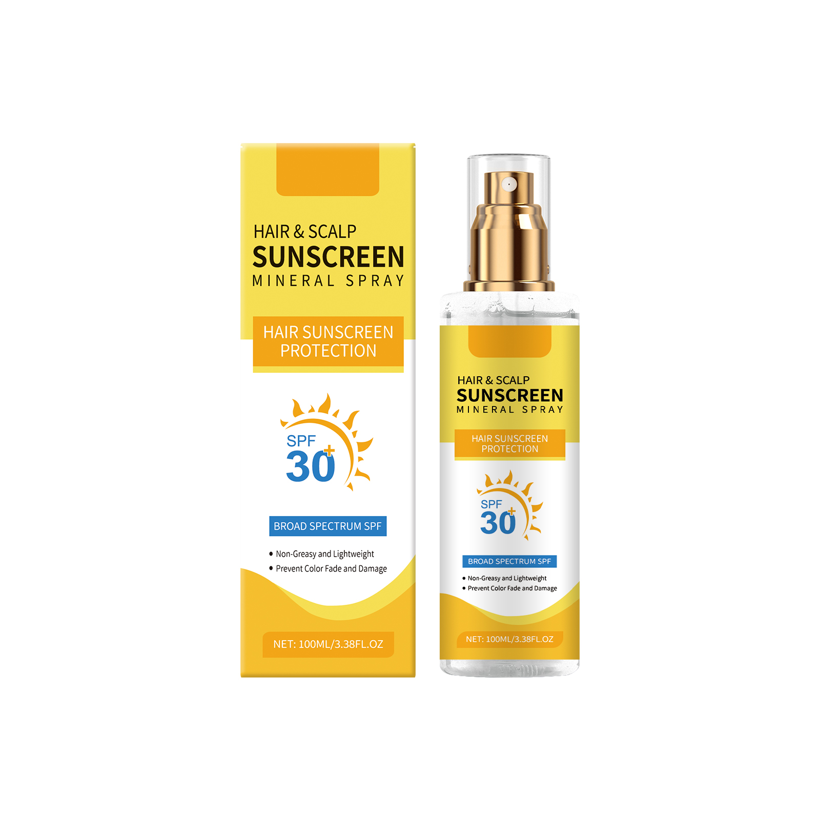 Semprotan Tabir Surya Kulit Ke - Hair Care Set ulasan dan harga