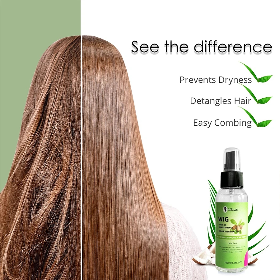 100ml Perawatan Wig Leave In C - Hair Care Essential Oil ulasan dan harga