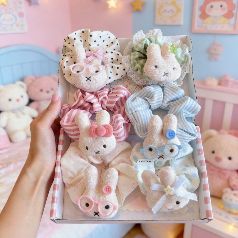 Ikat Rambut Miffy Lucu Model U - Hair Care Gift Set ulasan dan harga
