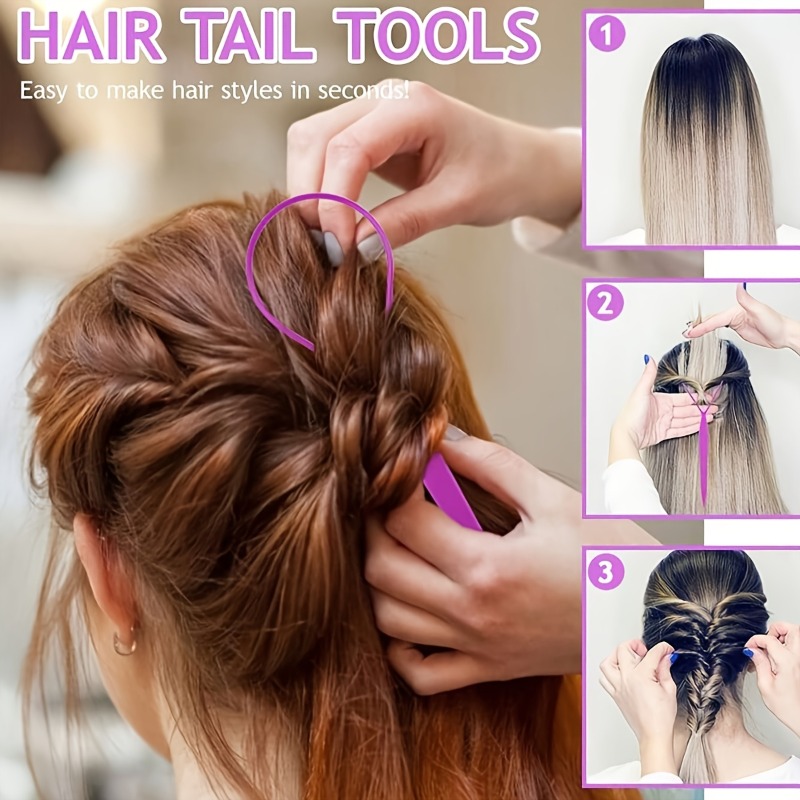 6Pcs Set Alat Penataan Rambut  - Hair Care Set ulasan dan harga