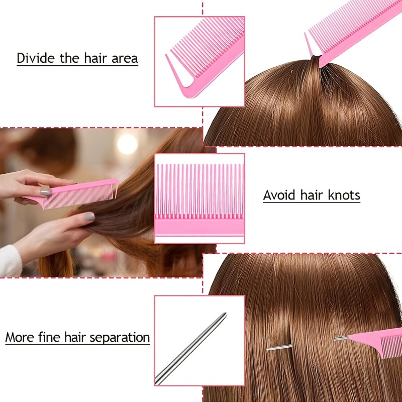 6Pcs Set Alat Penataan Rambut  - Hair Care Set ulasan dan harga