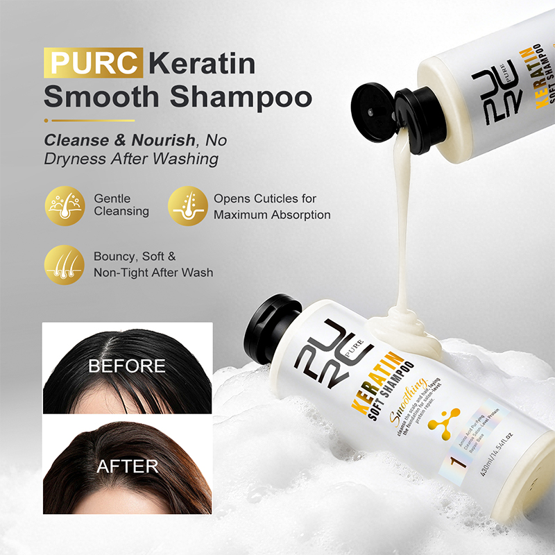 Perawatan Rambut PURC Keratin  - Hair Care Set ulasan dan harga