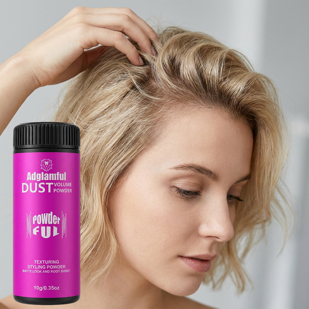 Adglamful 10g Bedak Penambah V - Hair Care Long Hair ulasan dan harga