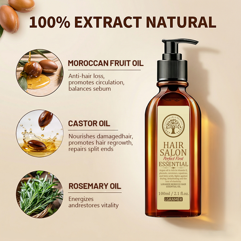 100ml Minyak Esensial Rambut A - Argan Oil Treatment ulasan dan harga