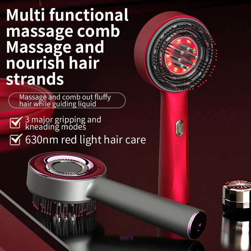 Sisir Pijat Getaran Elektrik 3 - Hair Care Essential Oil ulasan dan harga