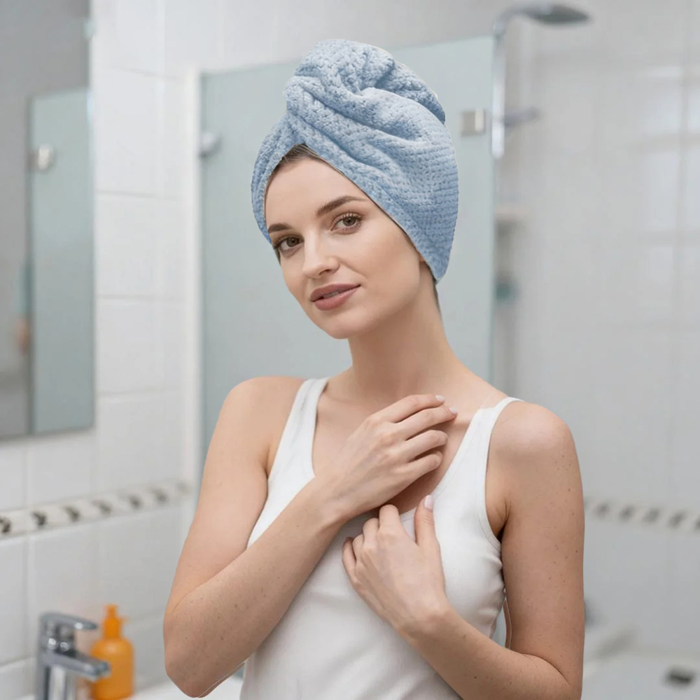 Handuk Rambut Wanita (Topi Ram - Hair Turban Towel ulasan dan harga