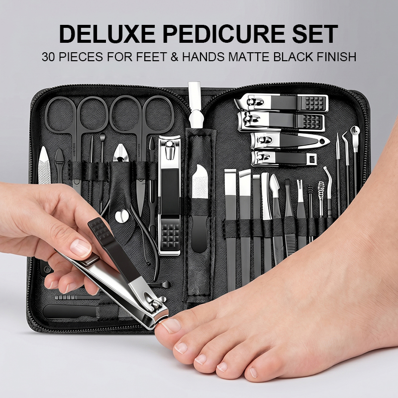 30PCS Set Manikur Pedikur Prof - Hair Care Set ulasan dan harga