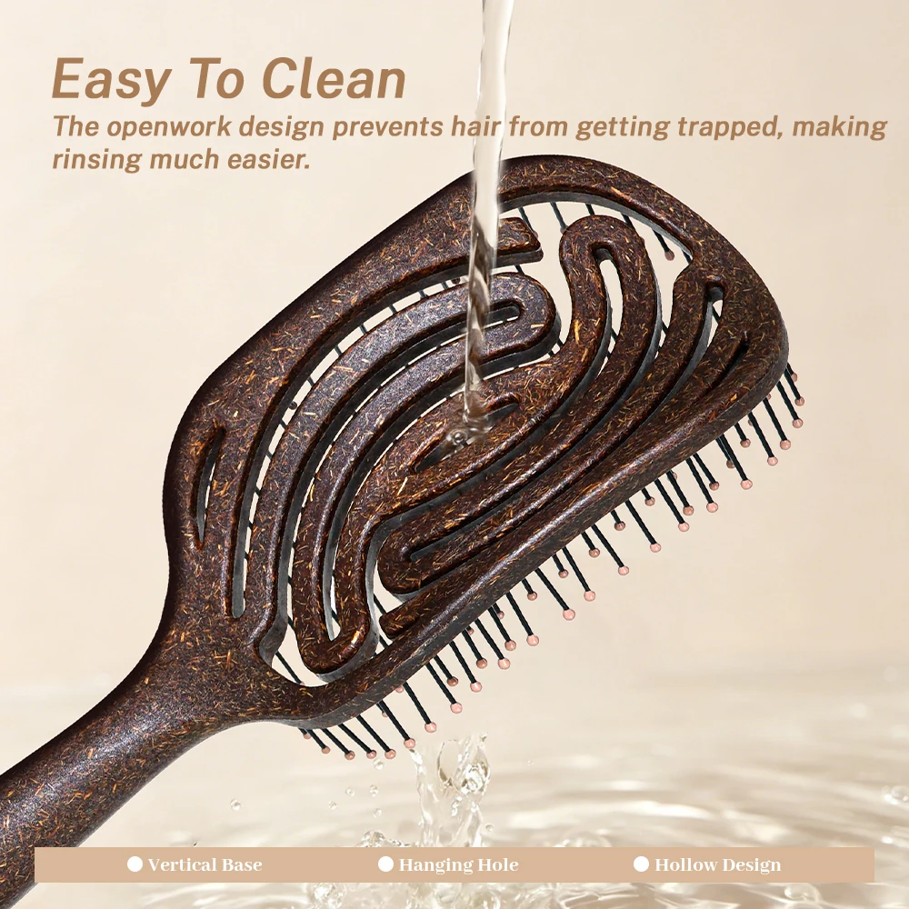 Sisir Pijat Rambut Bulu Nilon  - Hair Care Gift ulasan dan harga